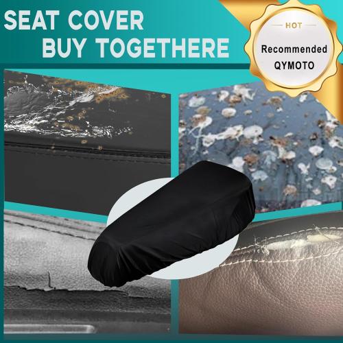 QYMOTO 19 CT200U Seat, Upgraded Coleman CT200U Mini Bike Seat 200cc Powersports Seats,Replacement Bike Seat Cusion Pad Parts Minibike Accessories