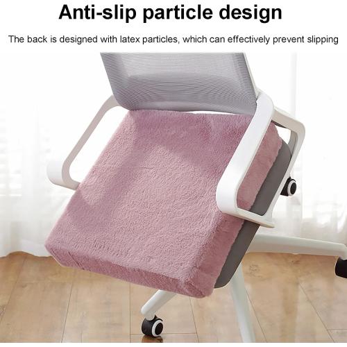 Modern couch cushion,Plush Square Non Slip Cushion Comfort Soft Seat Pad Washable Cover,Solid Color Memory Foam