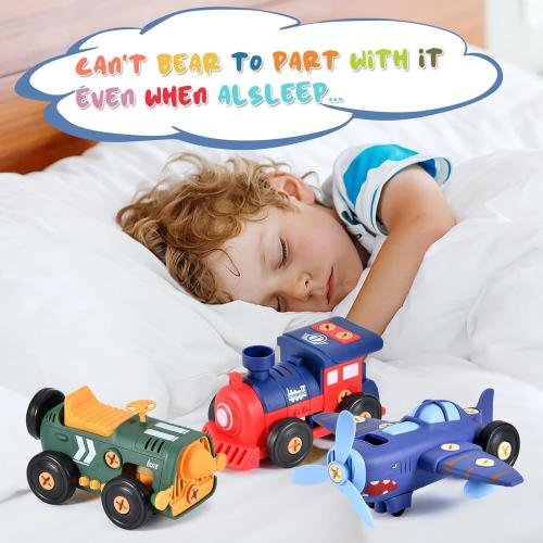 Take-Apart Electric Building Toys Car, Toddler & Kids Tool Set with Motor & Electric Drill, STEM Educational Construction Toy for Ages 3 , Enhances Hands-On Skills for Preschool & Kindergarten Boys