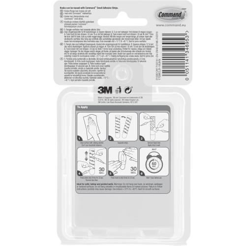4 packs, command Mini Hooks Value Pack, Clear, 18-Hooks (17006CLR-18ES), Organize Damage-Free