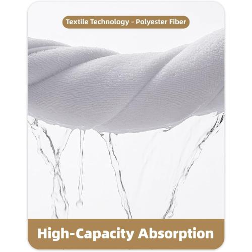 Color&Geometry Thick Memory Foam White Bathroom Rugs, 17x30 Non Slip Super Absorbent Bathmat, Quick Dry Washroom Carpet, Ultra Soft Bath Mat for Outside Shower Floor, Bathtub, Laundry Room