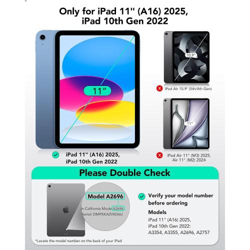 ESR Paper-Feel Magnetic Screen Protector for iPad A16 11th/10th