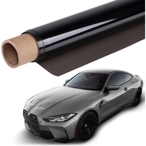 TRUE LINE Automotive 2ply Nano Carbon Window Tint Film for Cars - 50% Tint (38'' W x 10' Long) - Blocks 99% UV Rays & Heat - Privacy Protection - DIY Install