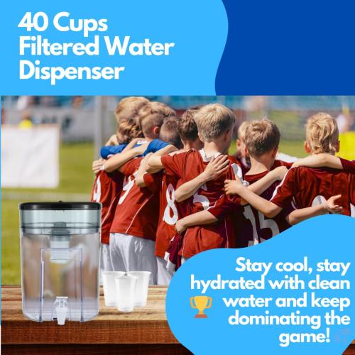 OnlyPure 120 Gallon Long Life 40 Cups Water Filter Pitcher 1 Membrane Filter, IAPMO Certified, 5X Times Lifetime, Reduces 99% Lead, Cadmium, Mercury, PFAS, PFOS, Compatible Brita Long Last Pitcher