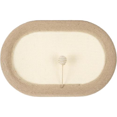 Cat Scratcher Bed, Cat Bed Scratching Board Bowl Sisal Cat Scratcher for Indoor Cats Grinding Claw Cat Scratcher for Small Cat Kitten, Furniture Protector