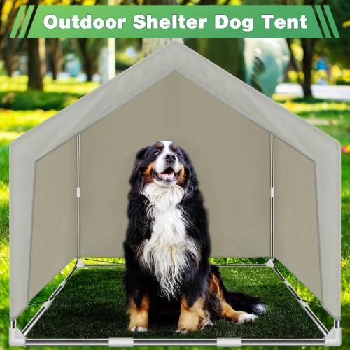 Dog Shade Shelter Outdoor Large Tent Dog House for Large Dogs, Outdoor Dog Tent, Outside Sun Rain Canopy Pet House for Cats, Rabbits and Other Pets.