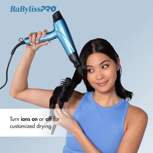 Nano Titanium Hair Dryer, Professional 1875-Watt Blow Dryer, Lightweight, Ionic Technology Dries Hair Faster with Less Frizz