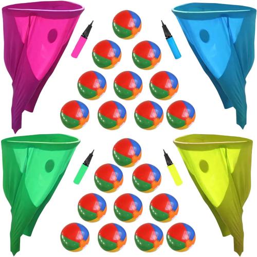 Granny Pants Yard Game Easter Games Set,Granny Pants Outdoor Game - Oversized Giant Pants with Bouncy Balls & Pump,Backyard Parties,Field Day Fun for Adults