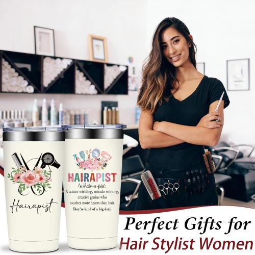 Hair Stylist Gifts - Hairdresser Gifts for Women, Tumbler Cup 20 oz