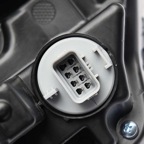 LED Headlight Assembly w/DRL For 2016-2021 Honda Pilot 2017-2021 Ridgeline LED Low Beam & Halogen High Beam (Driver Left Side)