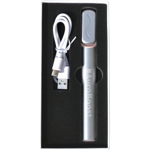 Handheld LED Red Light Therapy for Face and Neck - Vibrating Massage, Glowing Skincare Wand, Smart Sensor, Portable Facial Device, Face Therapy Wand Skin Health Tool Rejuvenation Boost