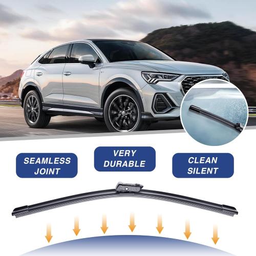 22 22 Wiper Blades Replacement for Chevy Silverado/GMC Sierra 2014 2015 2016 2017 2018 (Set of 2) Quiet and Durable Stable All-Season Windshield Wiper Blades