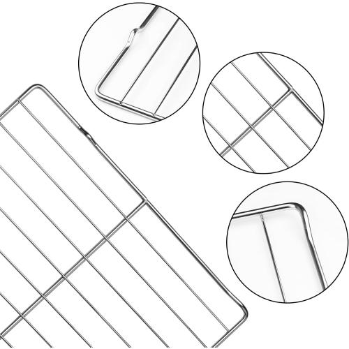 Range Oven Rack WB48T10063, 304 Stainless Steel Replacement Part,Compatible With General Electric,GE,Hotpoint Oven AP4538468,PS2577619,24 x 17,1 Packs