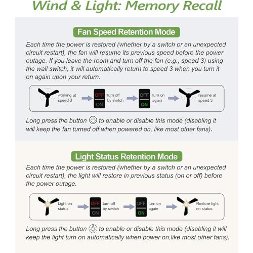 42-Inch Natural Wood Ceiling Fan with Lights, Remote Control, Dimmable, Reversible, Wood Blades, Power-Off Memory, Quiet DC Motor – Modern outdoor Ceiling Fan for Living Room, Bedroom, Patio