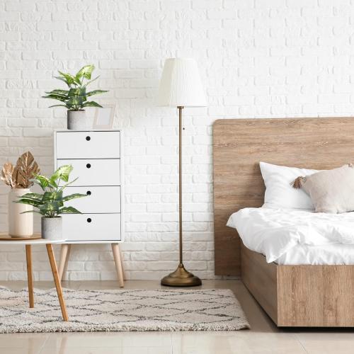 Velener 1Pc Faux Plant Indoor in Plant Pot 16- House Plant for Farmhouse Kitchen Decor Living Room Accessories Home Office Cubicle Bookshelf Guest Room Balcony Bathroom Rustic Green Room Floor Table