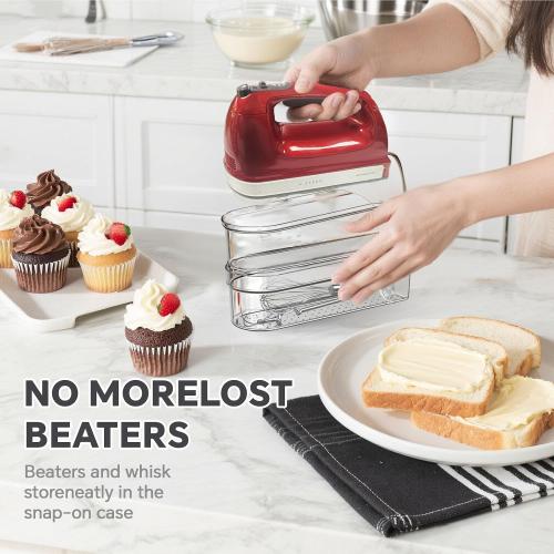 Hand Mixer Storage Case Compatible with KitchenAid KHM5, KHM6, KHM7 and KHM9