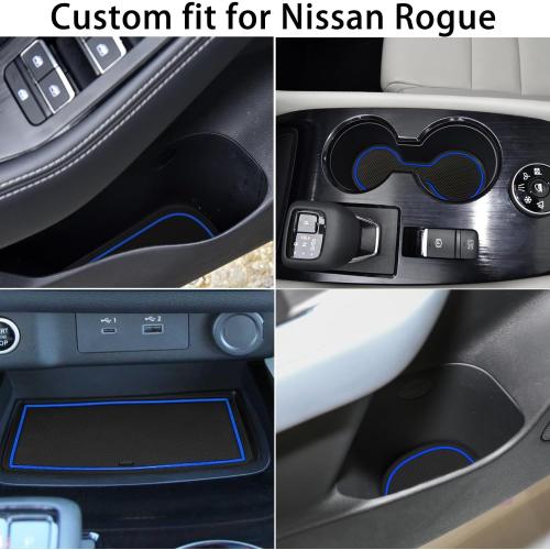 Center Console Liner for Nissan Rogue Accessories 2021-2024 2025 2026
