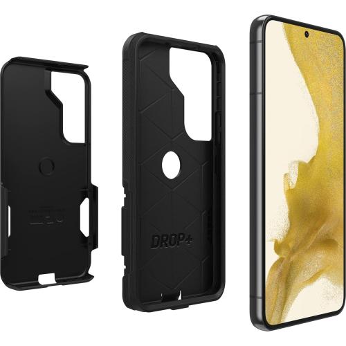 OtterBox Galaxy S22 Commuter Series Case - Black, Slim & Tough, Pocket-Friendly, with Port Protection
