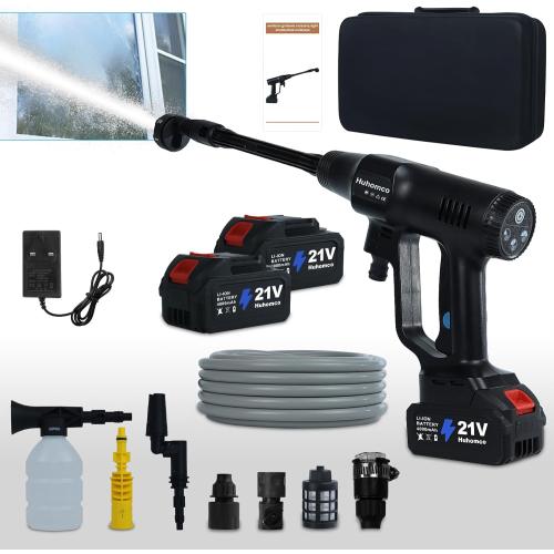 Pressure Washer Cordless Battery Powered 2900PSI with 2×4.0Ah Battery,Battery Operated Pressure Washer,Portable Power Washer Handheld for Car Cleaning