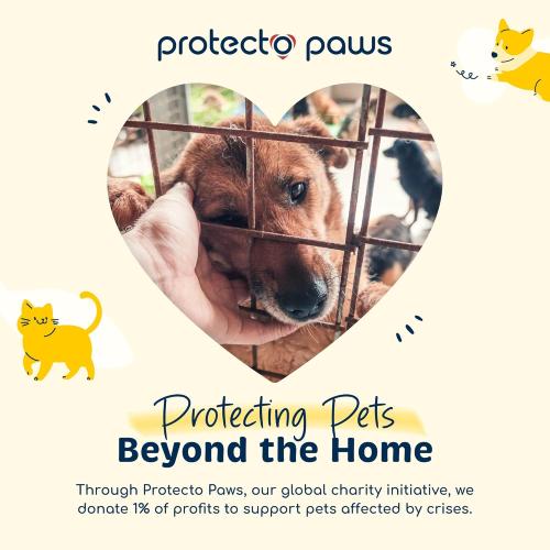 PROTECTO 2-Pack Window Sill Protector from Dogs 35.5 x 5.1 Clear Window Guards from Cats Scratching, Chewing & Clawing | Keep Your Sills Smooth & Paws Safe | Ultra Strong Window Sill Cover Protection