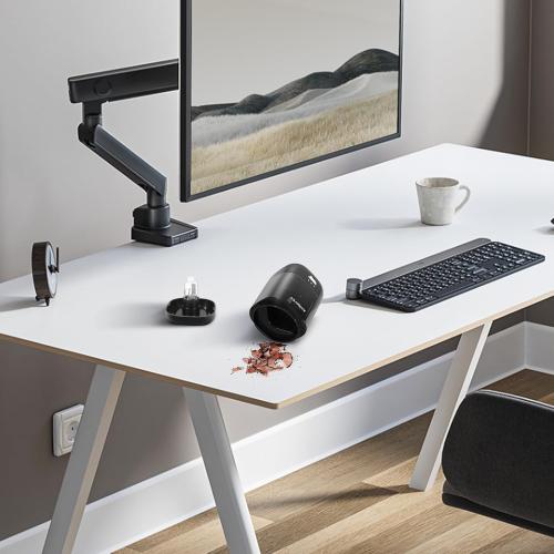 Electric Pencil Sharpener, USB & Battery Operated, Black