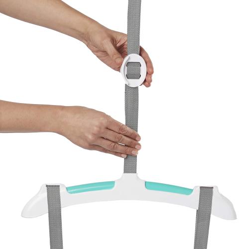Bright Starts Playful Parade Door Jumper for Baby with Adjustable Strap, 6 Months and Up, Max Weight 26 lbs