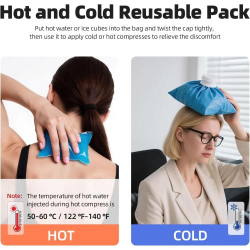 Cold Therapy Machine for Knee Replacement - Portable Ice Machine with Timer, 12Hrs Cooling, 3 Speeds for Pain Relief (Blue)- Ice Therapy Knee/Joints/Ankle/Muscle/Shoulder