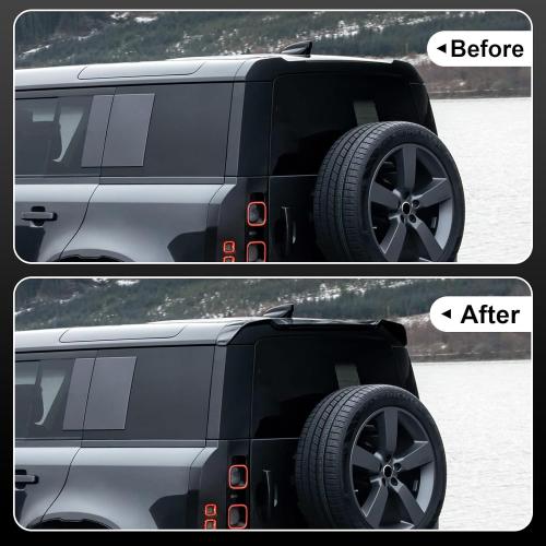 Rear Spoiler Compatible with Land Rover Defender 90 110 130 2020-2025 Roof Spoiler Wing