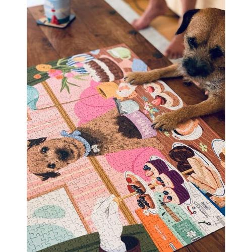 Puzzle by Gibsons - Puzzle: 1000 Nibbles with Nora – 1000 Piece Puzzles for Kids and Adults – Ages 12