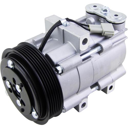 AC A/C Compressor with Clutch for Ford F-150 6 Cyl 4.2L 1997 1998 1999 2000 2001 2002 2003 2004 2005 2006 CO 101510C