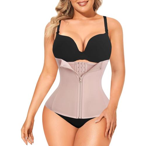 LODAY Waist Trainer Corset for Women Tummy Control Sport Workout Body Shaper Black