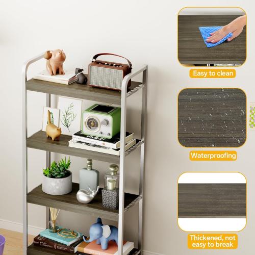 6 PCS Wire Rack Covers for Pantry Wood Grain, 33''W * 16''D (Ready to Use) Faux Wood Shelf Covers for Wire Shelving, Rustic Closet Shelves Covering Toppers - Bathroom, Kitchen, Garage (Dark)