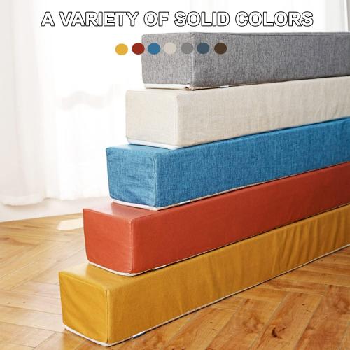 Wedge Bed Gap Filler Pillow,Rectangle Mattress Extender Headboard Gap Filler Full Bolster for Bed Sofa Tatami Wipeable Headboard Stoppers Bedside Gap Filler for Wall,Grey ? King(6x3)