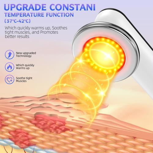 COMEBY Body Sculpting Machine - Professional Handheld Cordless Cellulite Massager - Suitable for Belly, Neck, Legs, Hip, Arms