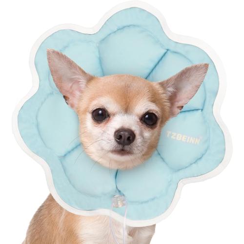 Soft Small Dog Cone Collar Alternative for Small Dogs(Adult Yorkshire Adult Chihuahua Pomeranian), Comfortable Dog Neck Recovery Cone, Adjustable Head Pillow Cone After Surgery to Stop Licking