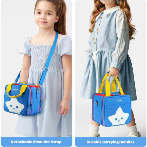 Carrying Case Compatible with Little Tikes Story Dream Machine Books Starter Set,Portable Storage Bag for Story Books and Character with Handle and Shoulder Strap,Case Only