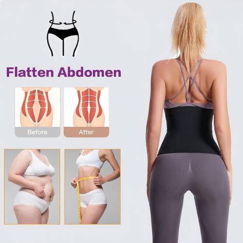 Waist Trainers For Women Belly Fat,Postpartum Belly Wrap For Tummy Control,Bandage Wrap Waist Trainer, Waist Trainer For Women Lower Belly Fat Black