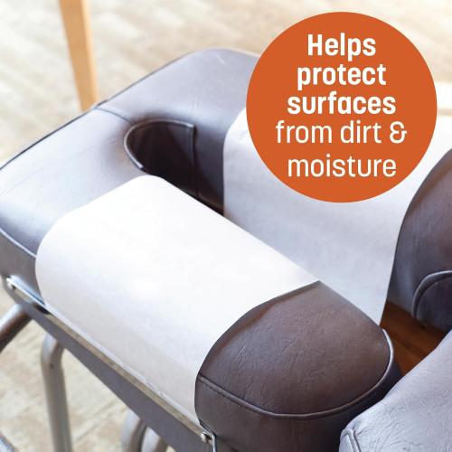 Caring Headrest Exam Table Paper, Smooth, 8.5 x 225, 12 Rolls/Case, Disposable Medical Table Paper for Chiropractors, Massage Therapists & Physical Therapy Offices, Hygienic Surface Protection