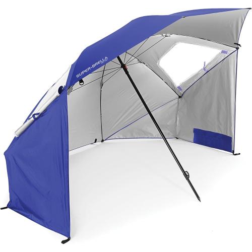 Sport-Brella Super-Brella SPF 50  Sun and Rain Canopy Umbrella for Camping