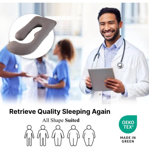 ALLOPERA Pregnancy Pillow, Full Body Maternity Pillow 57 inch, with Removable Washable Cover - Sleep Support for Legs, Back, Neck, Shoulder, HIPS, Belly for Pregnent Women (Cooling Cover)