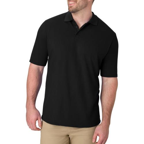 Size XL...Men's short-sleeved polo shirt, mid-weight shirt
