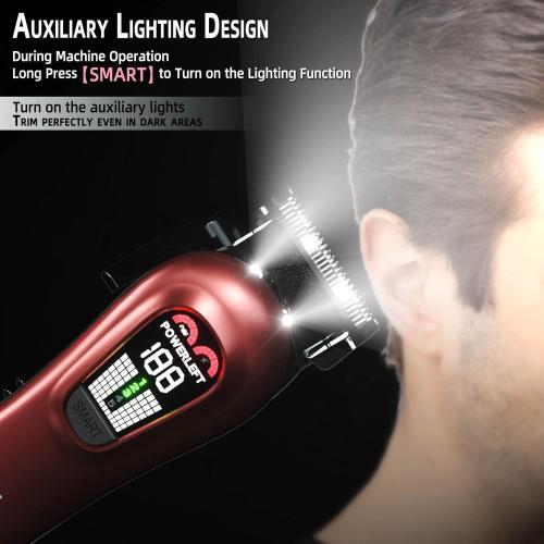 TCMKY Hair Clippers for Men Barber Clippers Rechargeable Hair Trimmer Kit