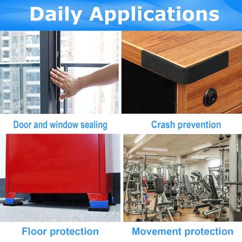 Solid Rubber Sheets,Rolls & Strips 1/8 (.125) Thick X 4 Wide X 10'Long, Solid Rubber Strips for DIY Gaskets Crafts Pads Sealing Abrasion Supports Flooring Protection Warehouse