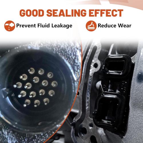 Transmission Filter with Gasket & Valve Body Module Connector & Valve Body Seal for Ford F150 F250 F350 Super Duty Expedition Mustang Lincoln Navigator, 6L2Z-7G276-AA AL3Z-7F401-A BL3Z7A098A FT-188