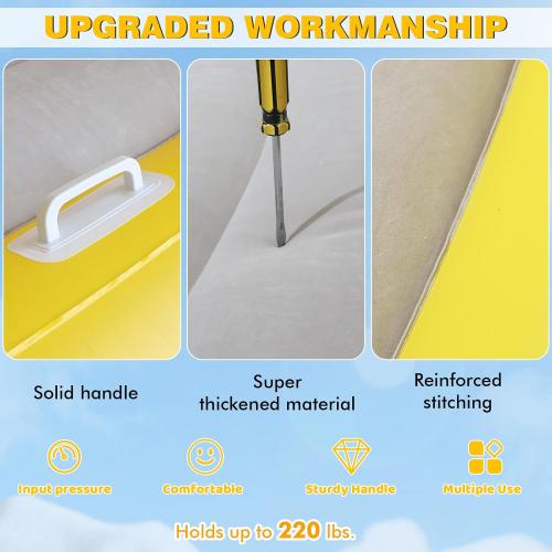 Wdmiya Sensory Chair for Kids, Sensory Room Kids Rocking Chair, Air Cloud Inflatable Sensory Chair, Crash Pads for Children Sensory, Indoor/Outdoor Gifts for Toddler