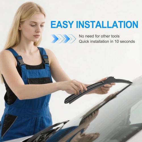 CJPPPZIW® Windshield Wipers-26 24 16 Replacement for 2019 2020 2021 2022 2023 Honda Passport OEM Quality Premium All-Season Front Rear Wiper Blades (Pack of 3)