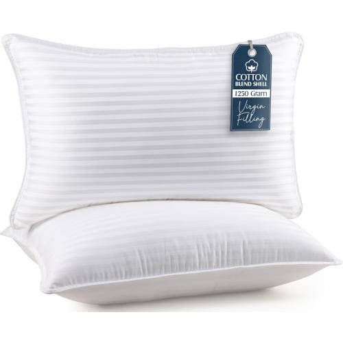 Utopia Bedding Bed Pillows for Sleeping King Size (White), Set of 2, Cooling Hotel Quality, for Back, Stomach or Side Sleepers