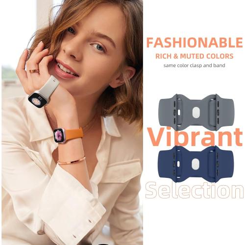 Maledan 6 Pack Bands Compatible for Apple Watch Band 38mm 40mm 41mm 42mm 44mm 45mm 46mm 49mm Women Men, Soft Silicone Sport Band Strap for iWatch Apple Watch Series 11 10 9 8 7 6 5 4 3 2 1 SE Ultra