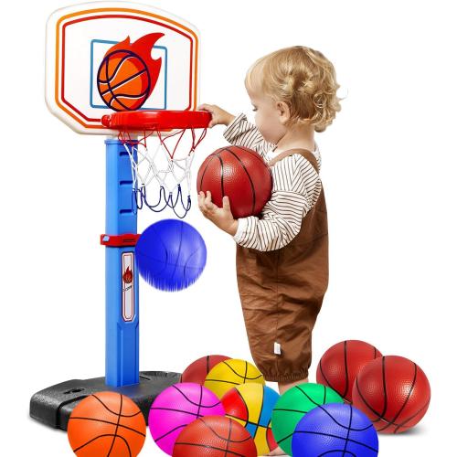 ABAJI Mini Basketballs Orange 2 Pack 5 Set with Pump Needle Durable Material for Mini Hoop 3  Years Toddlers Kids Teenagers for Pool Indoors Outdoors