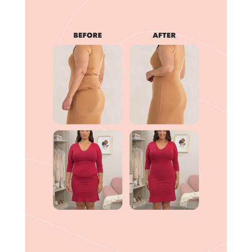 Size M/LSHAPERMINT Tummy Control Shapewear - Body Shaper Tummy Control Boyshort, Body Shaper for Women, Plus Size Shapewear